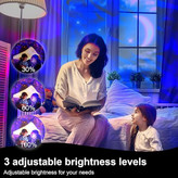 چراغ خواب سه بعدی کهکشانی با طرح تخم دایناسورجنوبای کالا