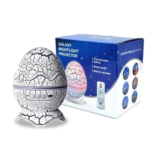 چراغ خواب سه بعدی کهکشانی با طرح تخم دایناسور. جنوبای کالا