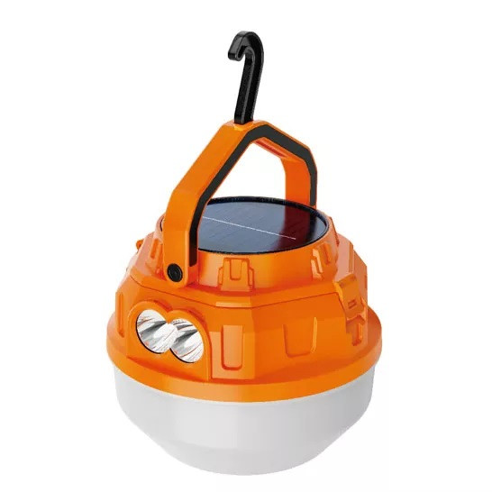 چراغ شارژی خورشیدی کمپینگ مدل HB-V90 ظرفیت ۸۰ وات