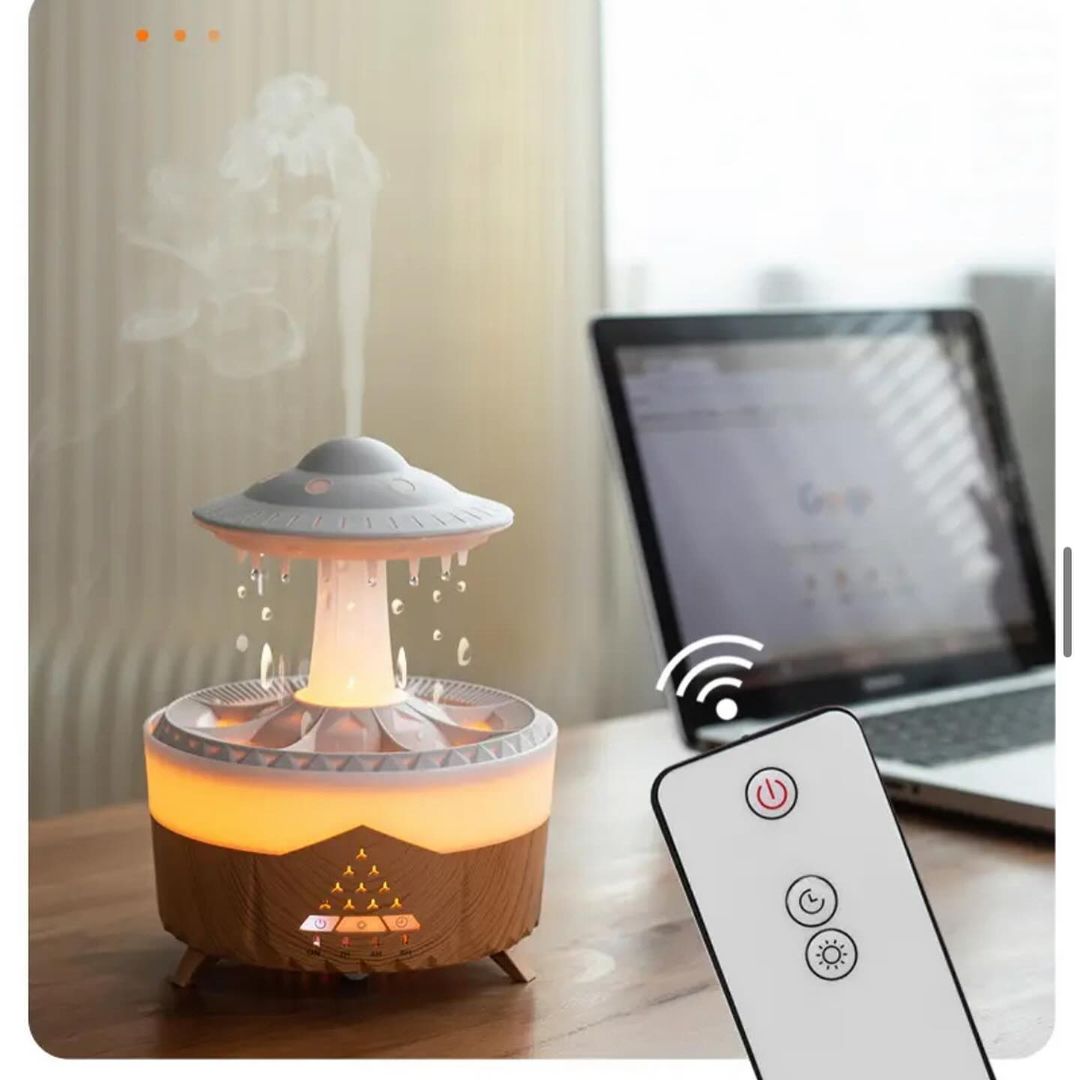 بخور و چراغ خواب شبیه ساز بارون قارچی