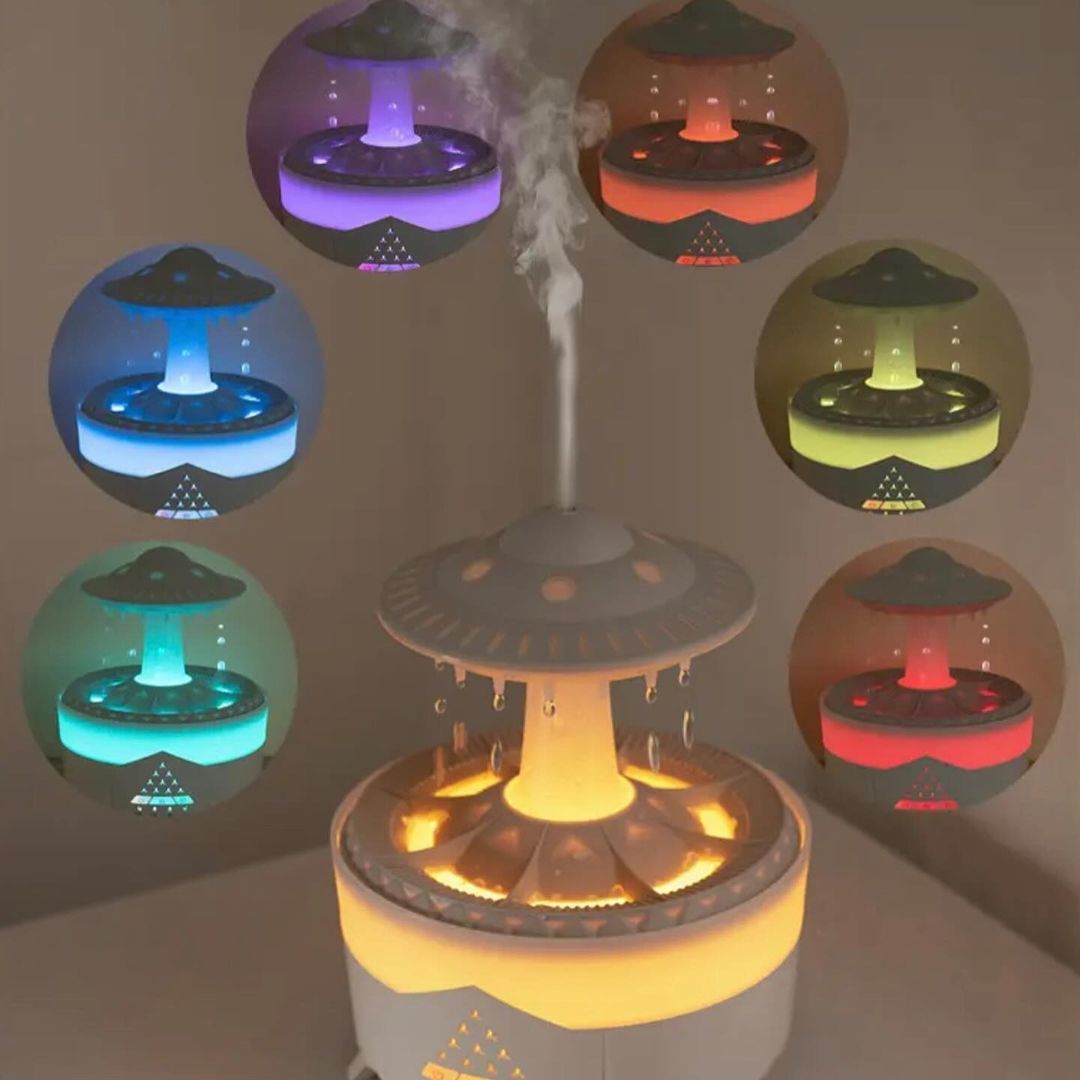 بخور و چراغ خواب شبیه ساز بارون قارچی