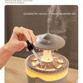 بخور و چراغ خواب شبیه ساز بارون قارچی