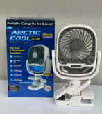 پنکه مه پاش قابل حمل مدل Arctic Cool Clamp با گیره و باتری شارژی