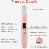 ماساژور صورت برقی زیرچشم میکرو ویبره مدل glx-01۶