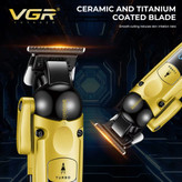 ماشین اصلاح موی سر و صورت وی جی ار مدل V-274