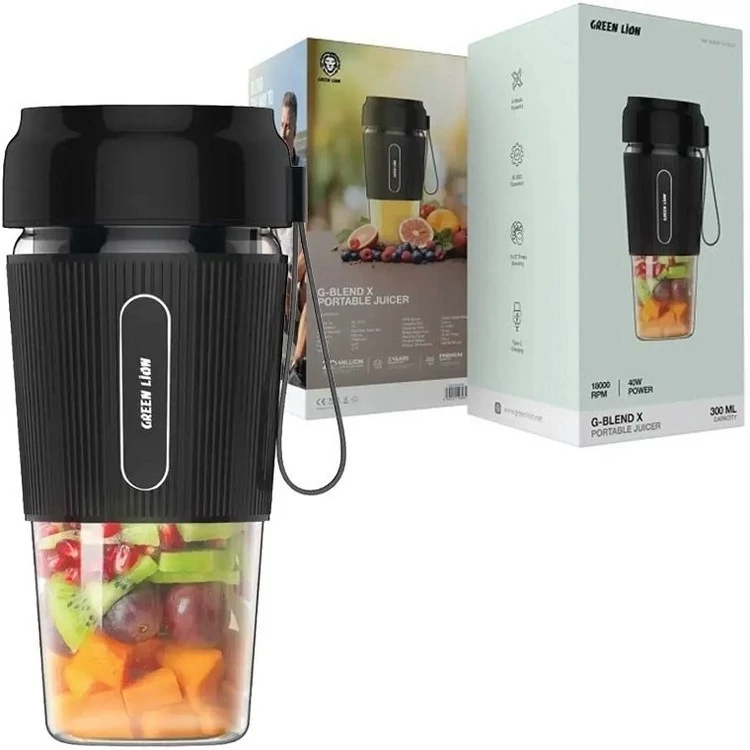مخلوط کن شارژی گرین لاین Green Lion G-Blend X Portable Juicer