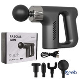 ماساژور تفنگی قابل شارژ مدل fascial gun KH-740