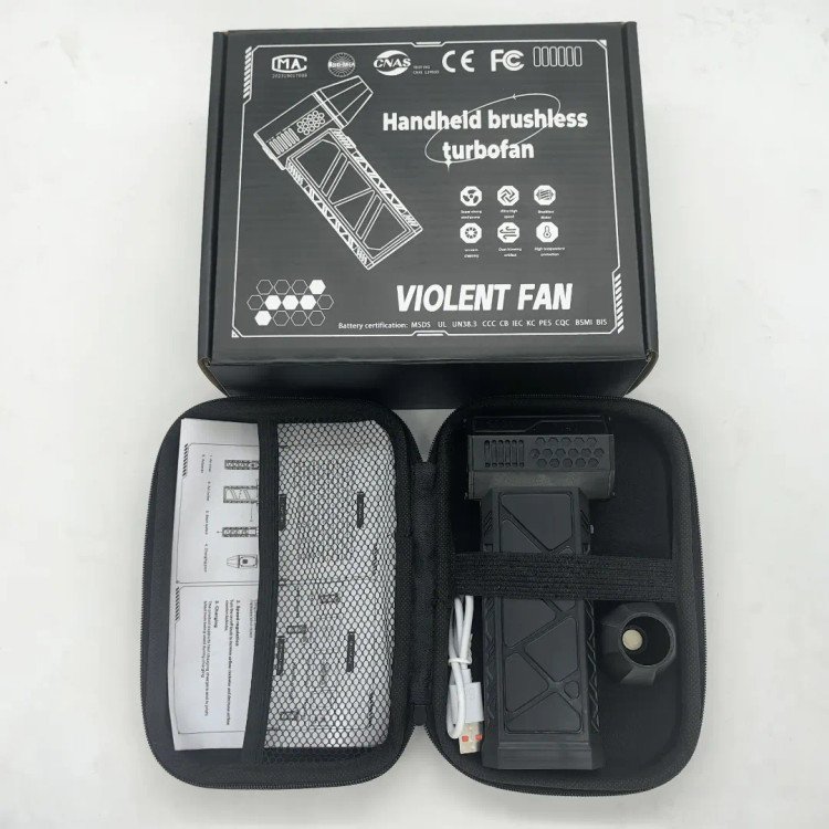 جت فن و پمپ باد شارژی مدل Violent Fan اصل