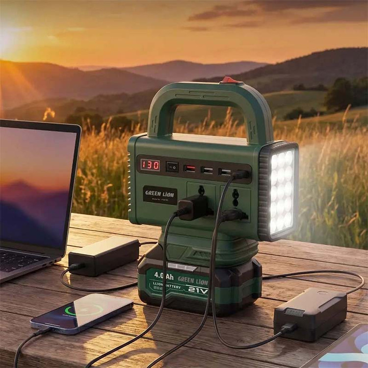پاور استیشن گرین لاین مدل Green Volt با ظرفیت ۴۰۰۰ میلیآمپر